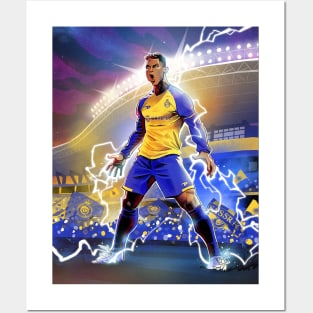 AL NASSR RONALDO Posters and Art